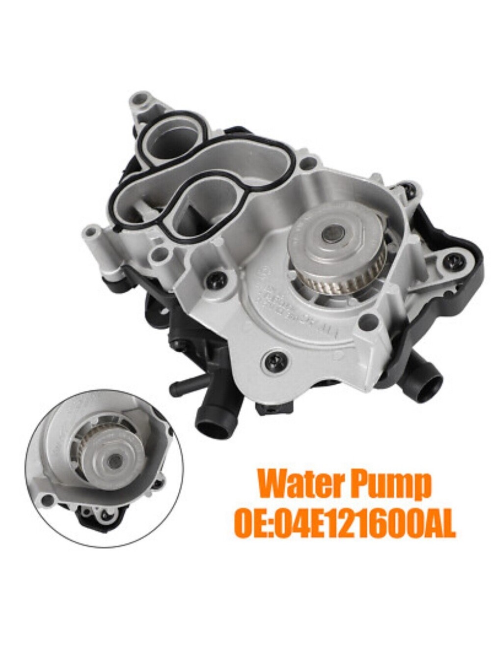 Water Pump w/ Gasket for an Audi A3 Sportback e-tron
